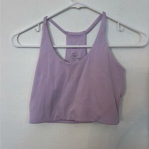 Girlfriend Collective Lilac Racerback Bra